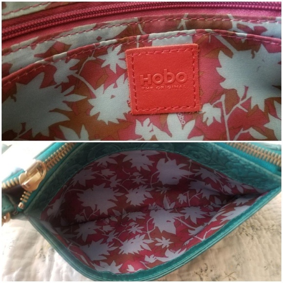 HOBO Tooled Crossbody Leather Bag - Picture 2 of 2